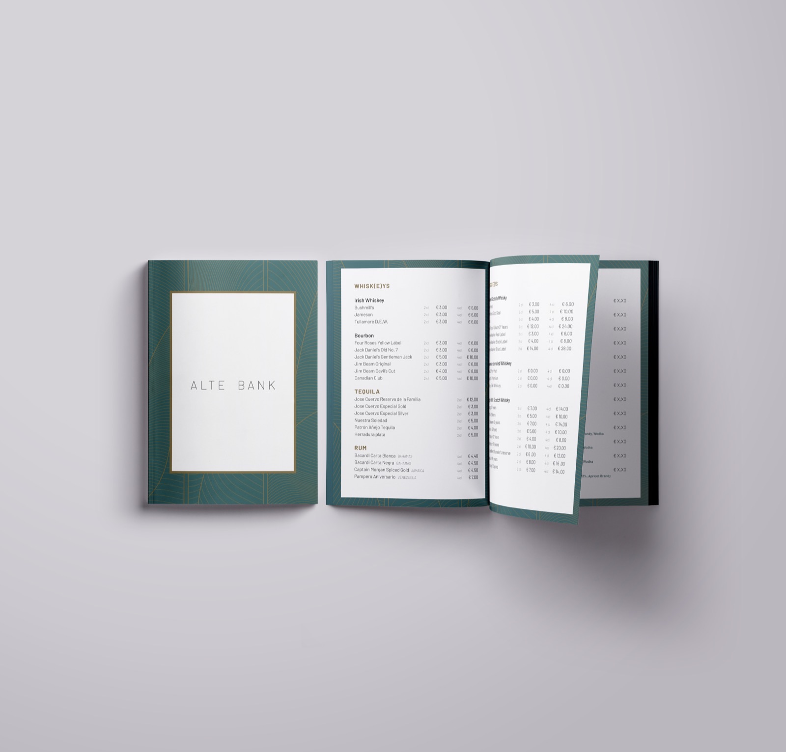 Branding Alte Bank: Mockup