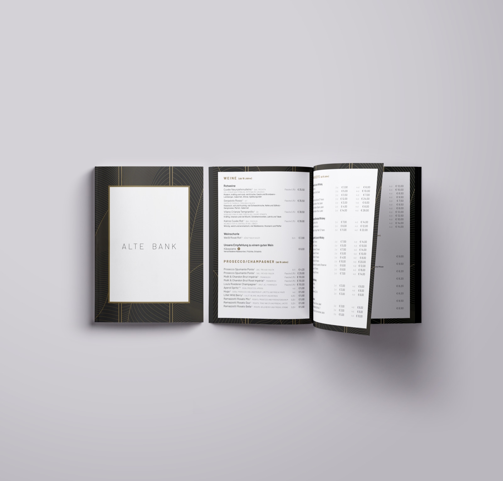 Branding Alte Bank: Mockup