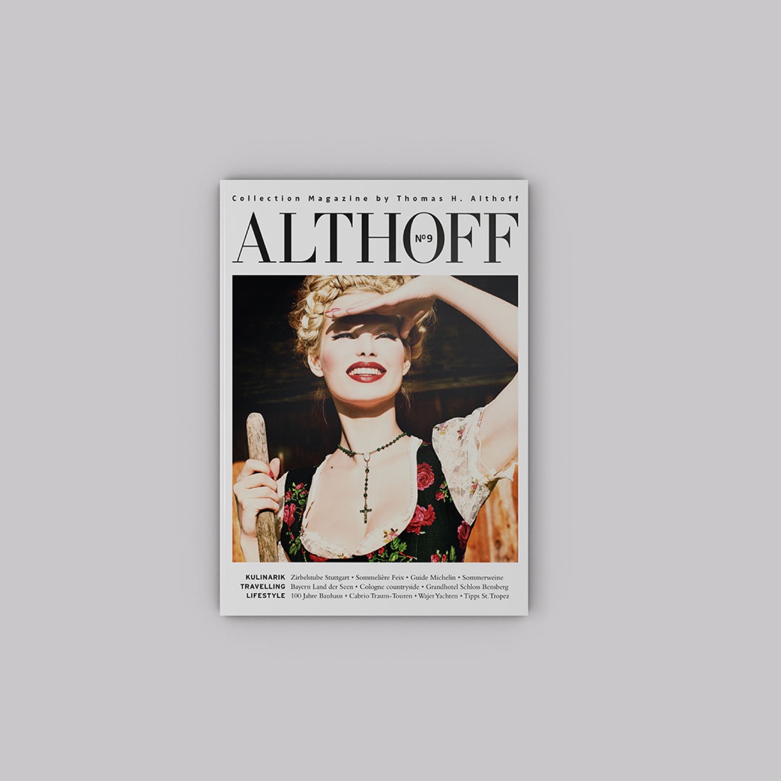 Althoff Collection Magazine #9: Titelseite, Social-Media-Motiv