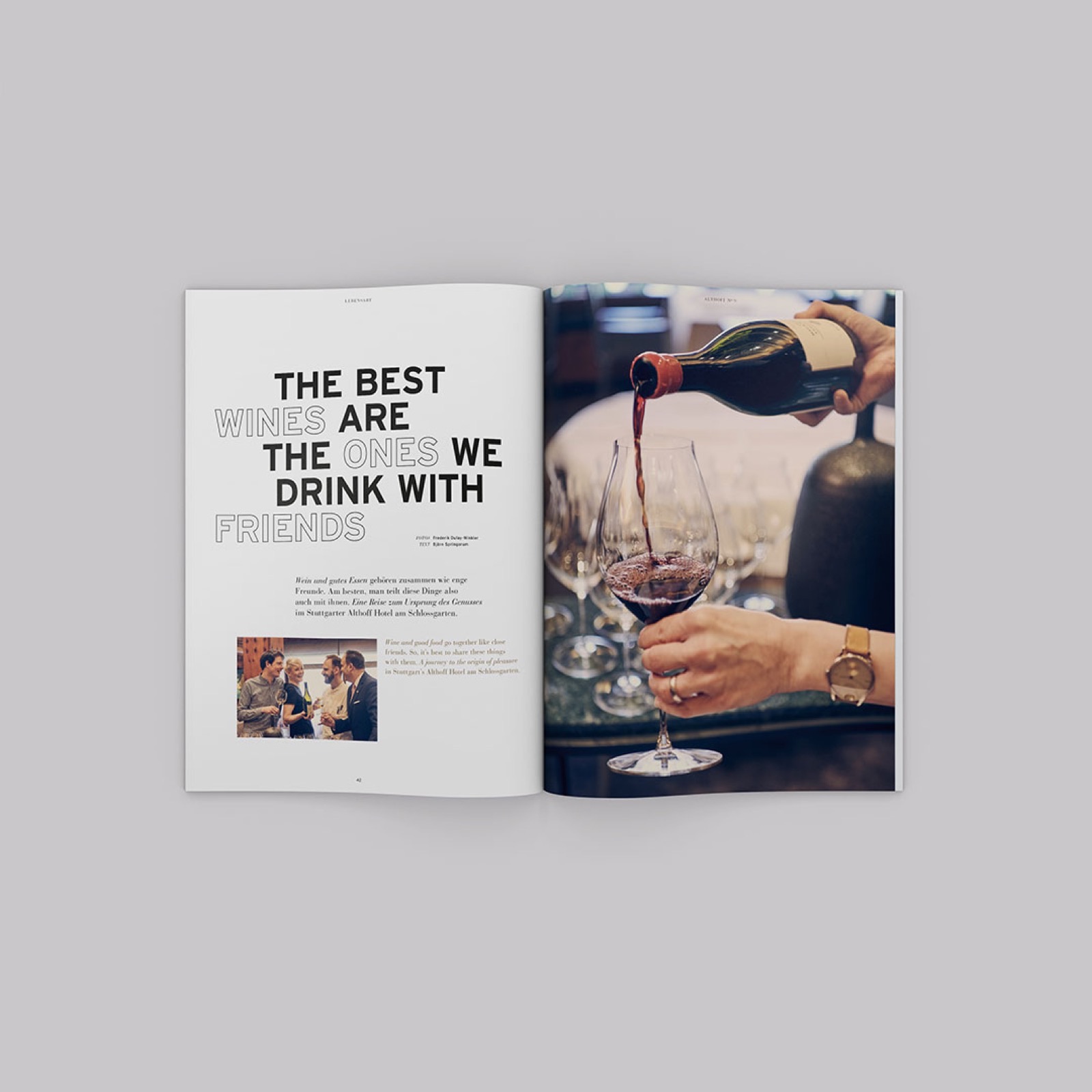 Althoff Collection Magazine #9: Social-Media-Motiv