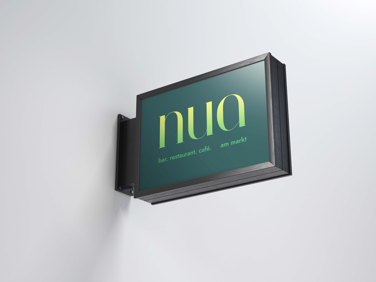 Branding NUA: Schild